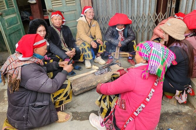 Sapa - Bac Ha Trek Tour - Night Train & Bus & Homestay overnight - Ta Van homestay and an ordinary mountain evening
