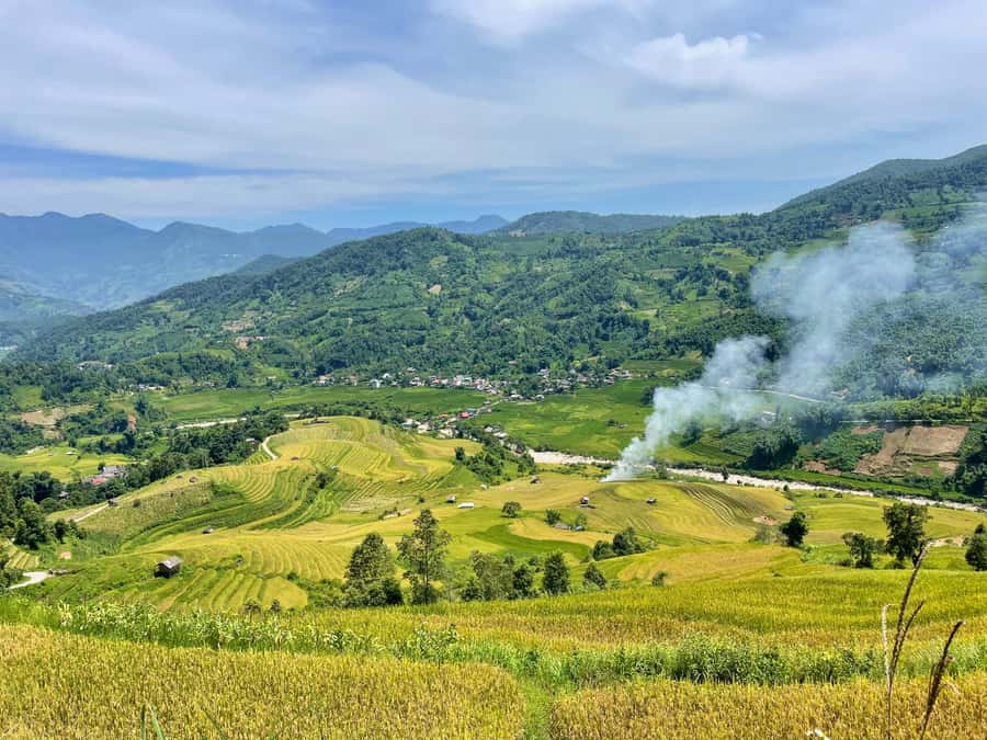 Sapa: Trekking Through Terraced Rice Fields & Valley 1 Day - Ta Van: Zay, Hmong, and Red Dao culture