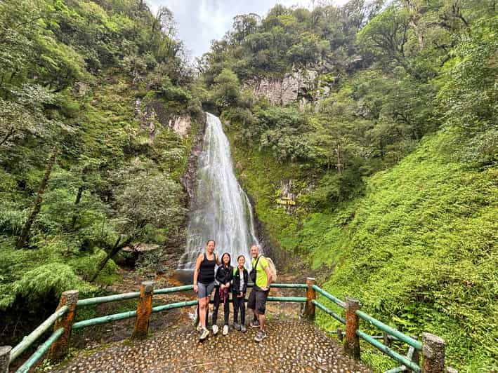 Sapa Trekking - Waterfalls And H'mong Villages - Love Waterfall: a forest walk before the falls