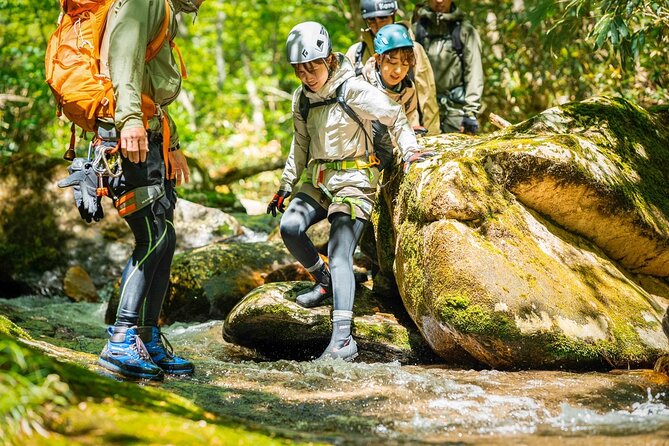 Sawanobori River Trekking Tour - Rope work, rocks, and the waterfall section