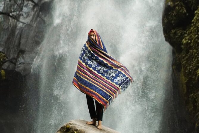 Selogriyo Temple and Trekking Java Rice Terraces, hidden waterfall -Nature Java - Selogriyo Temple and its quiet setting