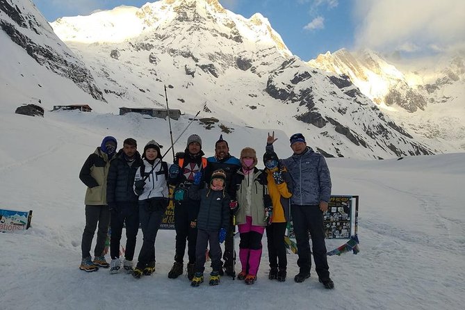 Short Annapurna Base Camp Trek -8 Days - Day 4: Himalaya to Annapurna Base Camp at 4,210 meters