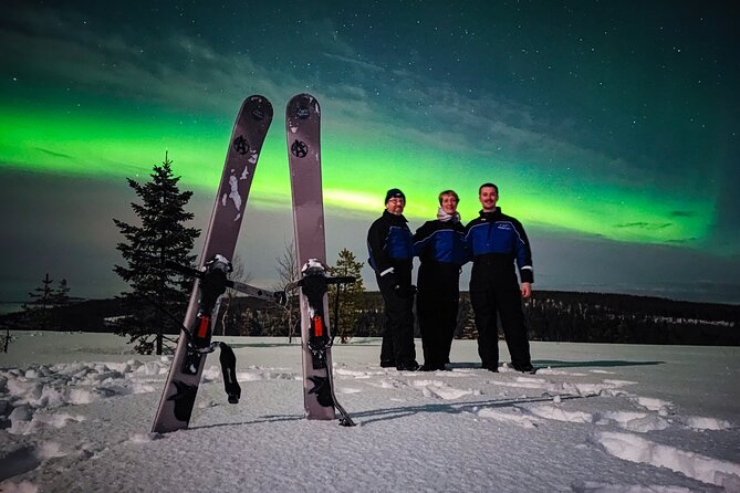 Ski Trekking under the Northern Lights - What the 90 to 120 minutes of skiing feels like