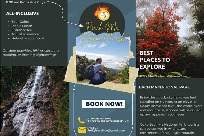 Small Group - Bach Ma National Park Trekking Tour From Hue - Five useful things to know before booking