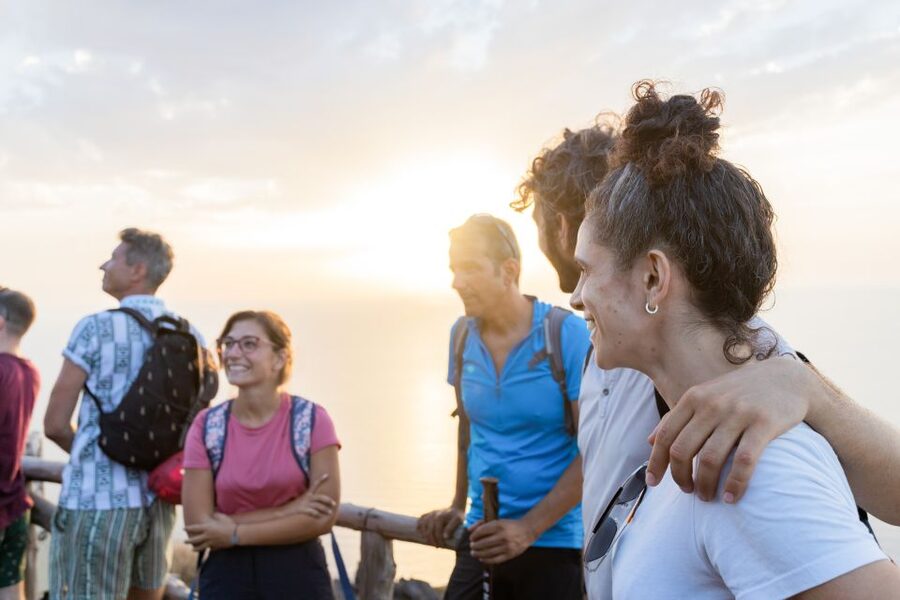 Stromboli: Sunset Trekking at Sciara del Fuoco - Watching Stromboli light up after dark