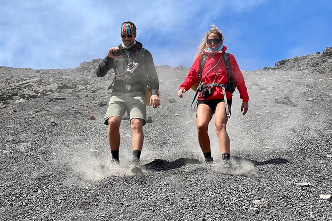 Summit Etna North 3380mt: 4x4 and trekking - The climb from 2,960 to 3,380 meters