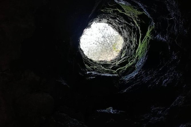 Sunset Trekking on Mount Etna - Inside an old lava-flow cave