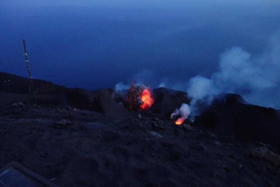 Sunset Trekking on vulcano Stromboli - From Via Soldato Francesco Natoli to the old cemetery