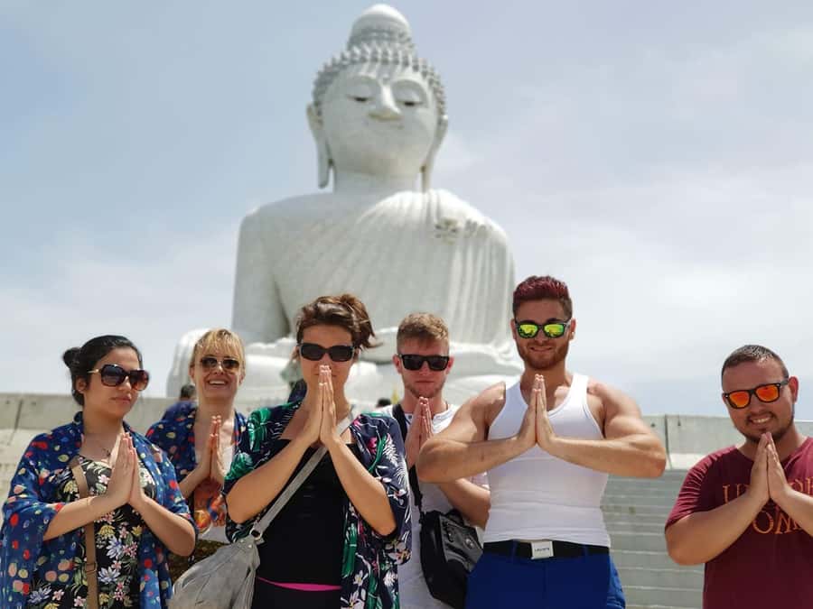 Temple and Jungle Trekking tour with Lunch at Farm-to-Table - Big Buddha Hill, with an important restriction