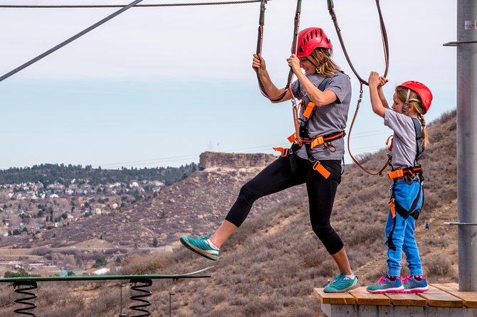 The EDGE: Epic Sky Trek - The physical effort: fun, but not effortless