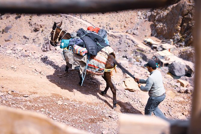 Toubkal Trekking 2 Days - The long descent to Imlil