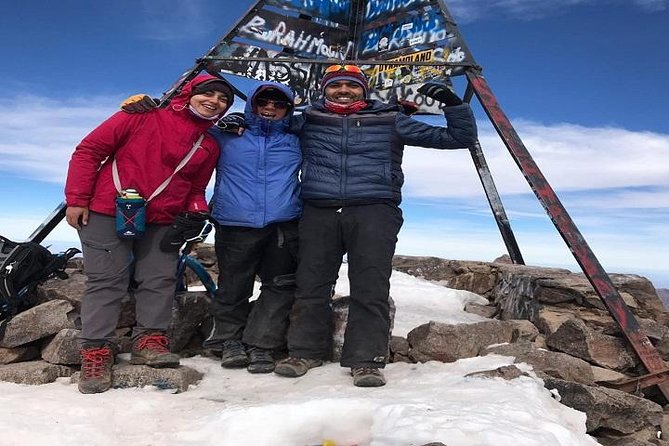 Trekking in Morocco / Toubkal Circle and Waterfalls 3 Days 2 Nights - The route at a glance