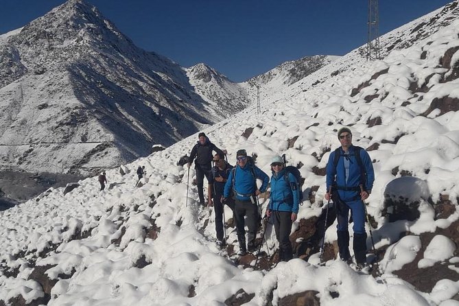 Trekking in Morocco / Toubkal Circle and Waterfalls 3 Days 2 Nights - Day Three: Mount Toubkal at 4,167 meters
