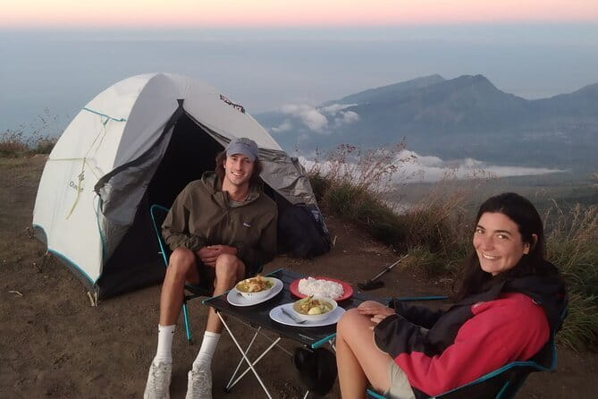 Trekking Mt. Rinjani 2D1N Via Sembalun - Crater Rim - Summit - The long climb from Sembalun to the crater rim