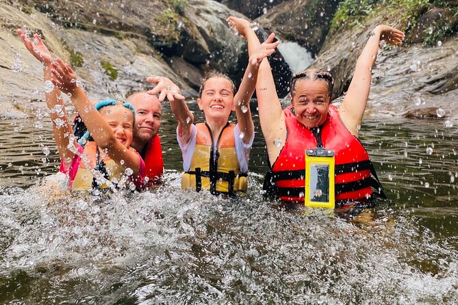 Trekking to Waterfall Adventure Tubing 45 mins. (Only Khao lak) - Hinlad Waterfall, bamboo coffee, and a slower pause