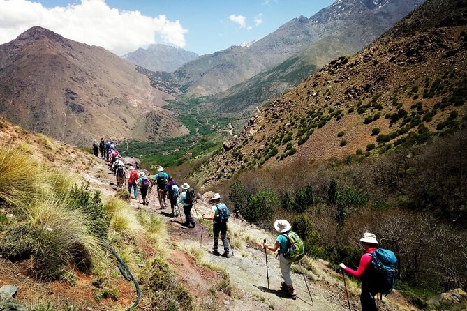 two days valley trek in the Atlas mountains - Day two: Azzaden Valley, Tizi Oudid, and Mattat