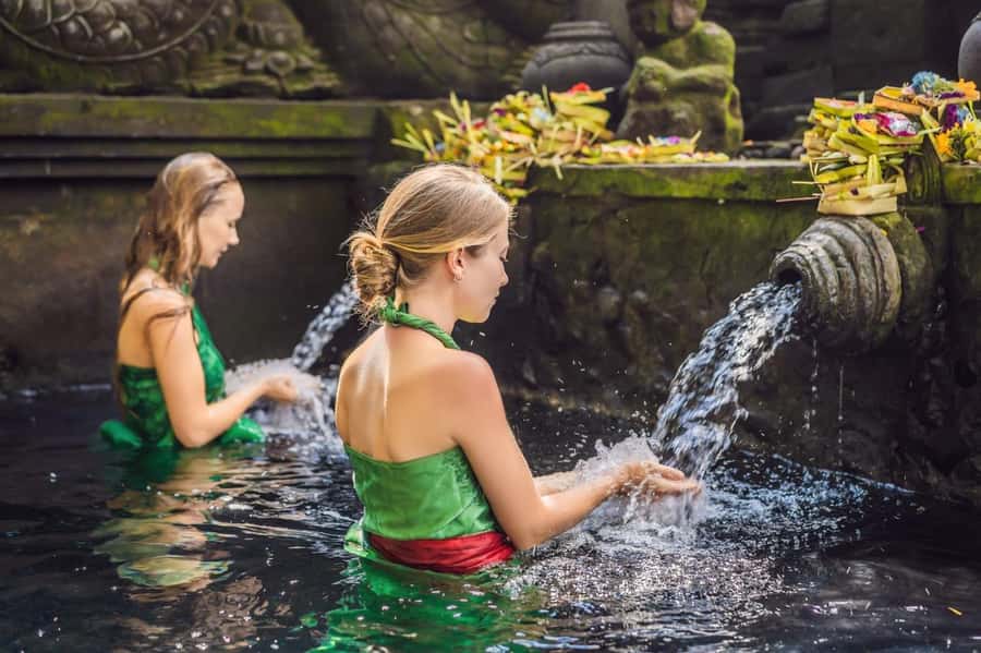 Ubud: Rice Terrace, Holy Water Temple & Waterfalls Trek Tour - Food, coffee, and optional extras